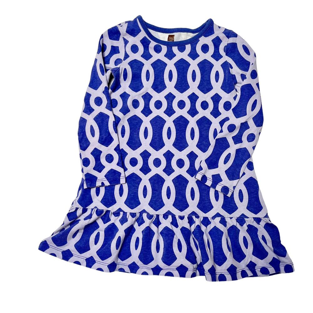 Tea Collection Macha Ruffle Dress Size 4